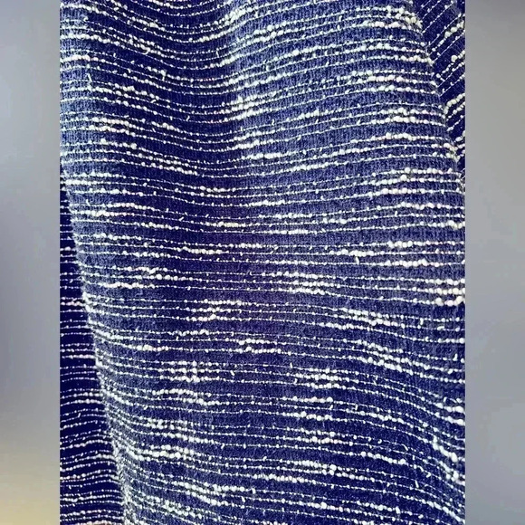 LARGE CHARTER CLUB BLUE AND WHITE TOP - Picture 4 of 5